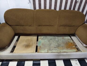 диваны для кафе и ресторанов: Диван, Нераскладной, Без подьемного механизма, Ткань — 3