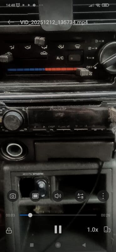 pioneer 6975v3: Avtomobil üçün tam audio sistemi Komponentlər: - Ön panel: AUX/USB — 7