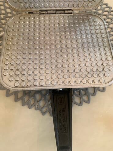 popkorun aparatı: Elektrik vafli bişirən (waffle maker) - İki tərəfli, qapaqlı — 2