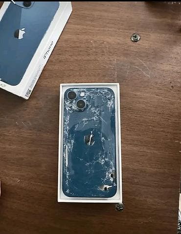 iphone 6s almaq bu: IPhone 13, Mavi, Qırıq — 1