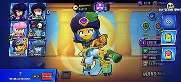 komputer vakansiya: Brawl Stars oyunu üçün inkişaf etmiş hesab - Kupa: 20,010 - Toplanan — 5