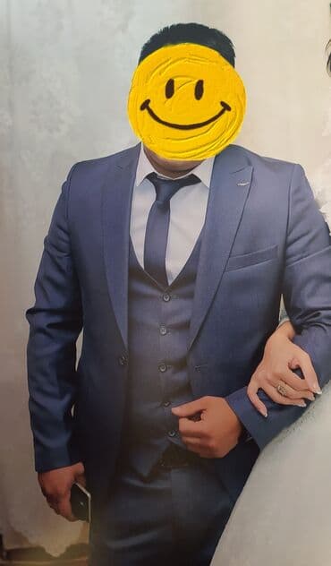 прокат мужских костюмов в баку: 1 defe toyda geyinilib ( beylik kostyum şalvarı olub ) 52 razmer Türk — 9