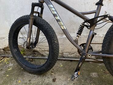 eliptik velosiped: Fatbike dağ velosipedi – tam amortizasiya - Çərçivə: alüminium — 1
