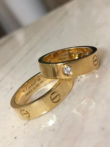 1 karat brilliant: Dəstə daxildir: Üzük, Chopard, Sarı qızıl, 750 Əyar, 10 g — 4