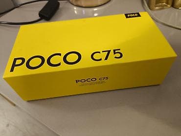 modem xiaomi: Poco C75, 256 GB, rəng - Qara, Sensor, Barmaq izi, Face ID — 7