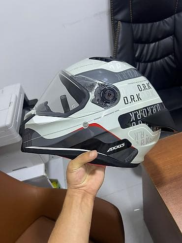 electric moped: Axxis motosiklet dəbilqəsi – tam üzlü, vizorlu model 300 AZN A alınıb — 1