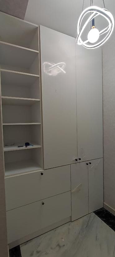 şifi: Düz dolab, Mətbəx üçün, Qab-qacaq üçün, Açılan, Korpuslu, 4 qapılı — 8