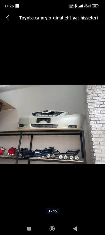 2106 buferi: Ön, Toyota camry, 2012 il, ABŞ, Ünvandan götürmə — 7