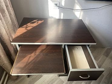 agac satilir: TV stendi / aşağı konsol - Material: laminat ağac teksturalı lövhə — 5