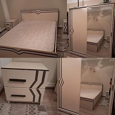 İkinəfərlik çarpayı, Dolab, Termo, 2 tumba, İşlənmiş