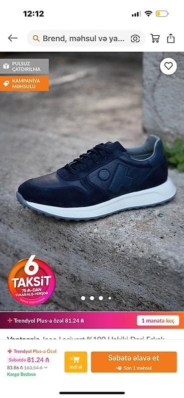 Krasofkalar və idman ayaqqabıları: Salam səhv rəngi gəlib deyə satıram bu gün aldım elə gördüm səhv — 1