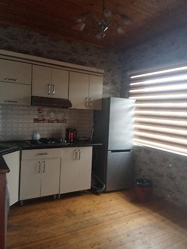 havuzlu ev: Satılır: həyət evi 1 otaq - Plan: 1 mərtəbə, eyvanlı giriş. Ön — 6