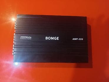 pioneer usilitel: BOMGE AMP-228 avtomobil gücləndiricisi - 4 kanallı avtomobil — 1