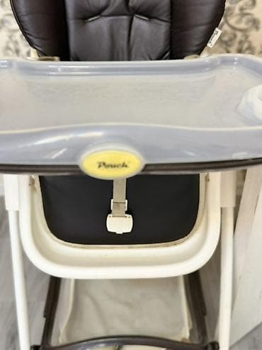 Yemək masaları, oturacaqları: Uşaqlar üçün yemək stolu olan yüksək oturacaq - Brend: Pouch (loqo ön — 7