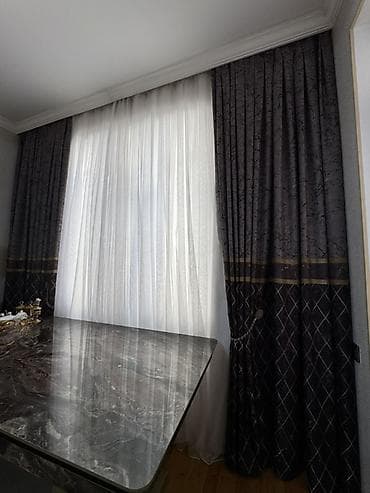 Yeni, Pərdə, rəng - Boz, Ödənişli çatdırılma