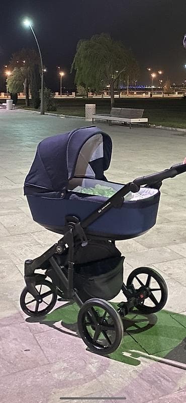 Kolyaska ADAMEX Komplekte daxildir 1 eded lülka 1 eded gezinti bloku 2