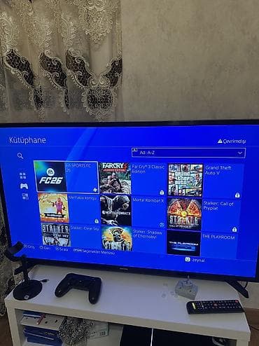 işlenmiş komputer: Pls 4 slim 500 gb 2 orginal pult evdə işlənib səliqəlidi Real — 4