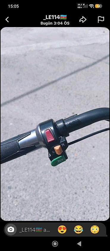 moped: Electric bike 55-60 sürət heçbir problemi yoxdur 1-2-3 skorus arxa — 3