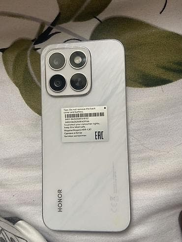 Məişət texnikası: Honor X8c, 128 GB, rəng - Ağ, Barmaq izi — 2