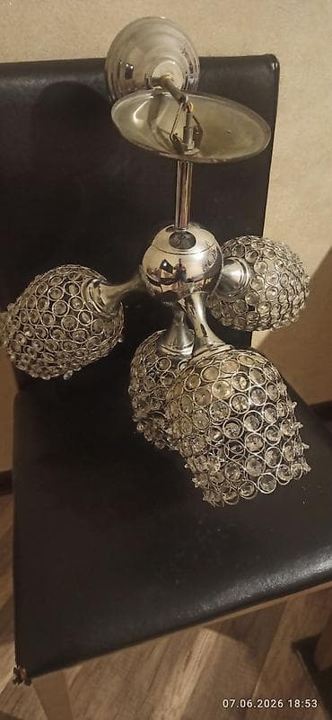 kabel 4×4: Çılçıraq, 4 lampa, Metal — 2