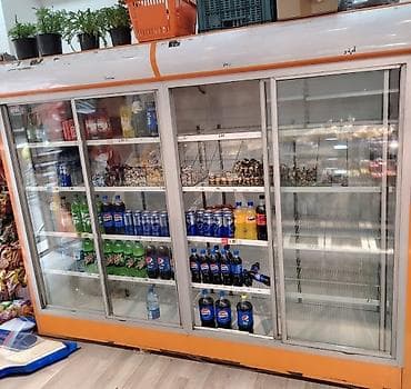 Dörd qapılı kommersiya soyuducu vitrin - Tip: Şüşə qapılı, üfüqi — 1