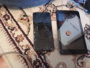 philips xenium x703: Realme 32 GB, rəng - Boz, Qırıq — 1