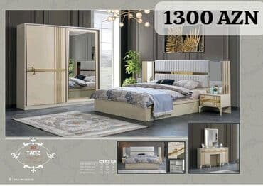 işlenmiş termolar: İkinəfərlik çarpayı, Dolab, Termo, 2 tumba, Azərbaycan, Yeni — 25