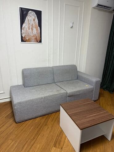 диван и 2 кресла: Диван, Нераскладной, Без подьемного механизма, Ткань — 3