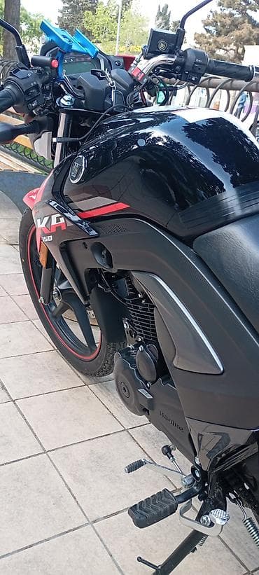 haojue: . moto cox seliqeli surulub cemi 1800km.yol gedib qaraj seraitinde — 7