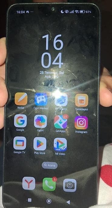 12 iphone: Redmi 14C, 128 GB, rəng - Göy, Sensor — 2