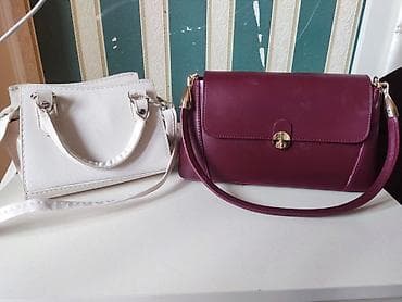женские сумки с декоративным ремнем: Qadın çantaları hamsi baha alinib istifade etmirem diye satiram 50 — 2