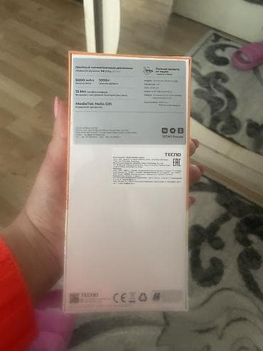 shivaki 109 ekran smart android 9: Tecno Spark 30, 256 GB, rəng - Qara — 3