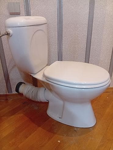 Unitaz – kompakt çənli, döşəməyə bərkidilən model tertemizdir yeniden