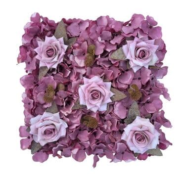 lalələr lalə gülü şəkilləri: Dekorativ süni gül paneli – kvadrat modul - Dizayn: sıx çiçək — 5