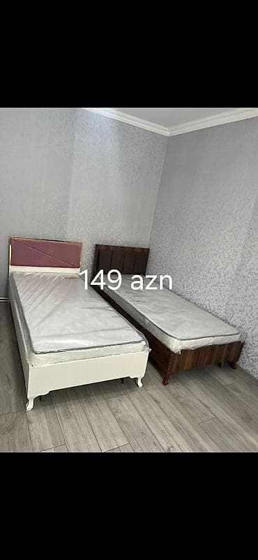 tək matraslar: Tək nəfərlik çarpayılar – 149 AZN - Ölçü: standart tək nəfərlik — 8