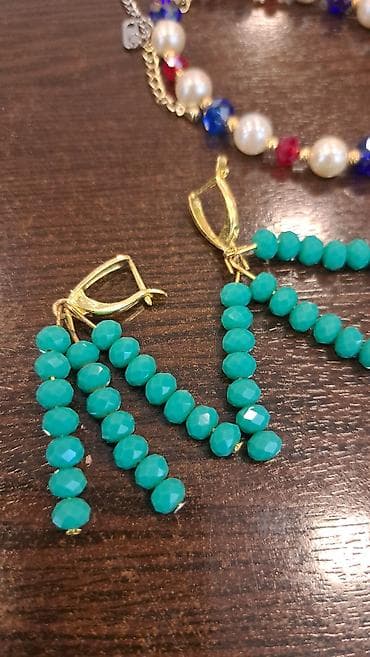 Sifariṣlə hazirlanir.Bəyəndiyiniz zərif qolbaq və sırğa dəsti Məhsul — 3