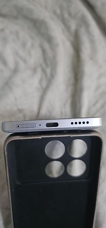 honor pad x8b: Poco X6 Pro 5G, 512 GB, rəng - Gümüşü, Sensor, Barmaq izi — 2