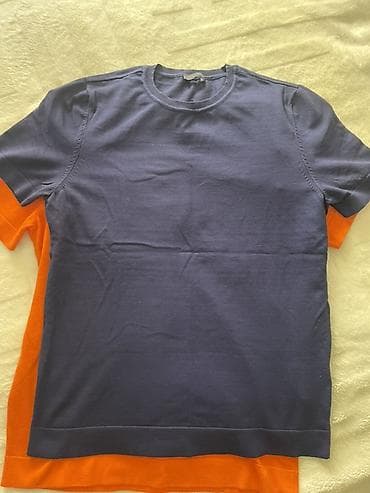 first class: NetWork brendinin kişi T‑şörtü - Model: qısaqol, klassik kruq yaxa - — 2