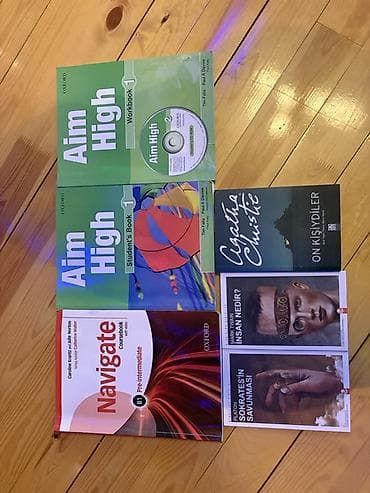 Другие книги и журналы: Satılır: İngilis dili dərs və bədii/filosofik kitablar. - Aim High 1 — 1