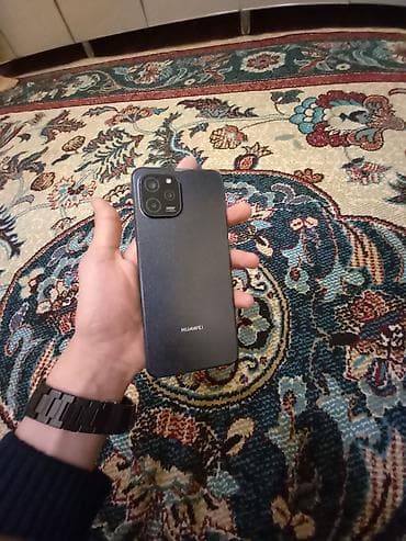 huawei telefonlari: Huawei Nova Y61, 64 GB, rəng - Qara, Qırıq — 3