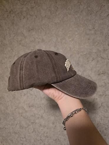 muncuqdan canta: Новая винтажная бейсболка BROOKLYN 1947 цвет: кофе (винтажная — 4