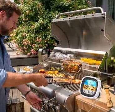 lazer termometr: Kolbasa/ət məhsulları üçün iynəli rəqəmsal (elektron) toxunmalı — 13