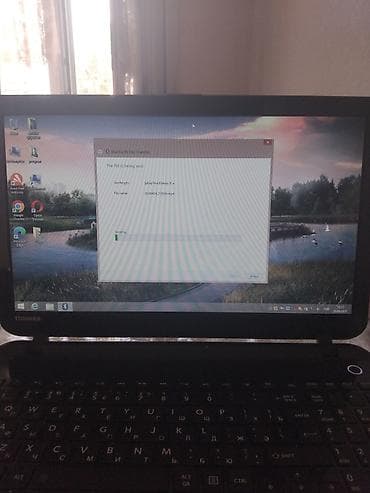 ariston ucuz: Toshiba noutbuk - Ekran: təxminən 15.6" geniş ekran - Klaviatura: tam — 1