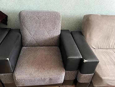 İşlənmiş, Divan, 2 kreslo, Bazalı, Açılan