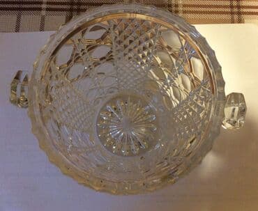 büllür: Buz qabı, büllur, ağır, Bleikristal brendi, Almaniya, diametr 12 sm — 2