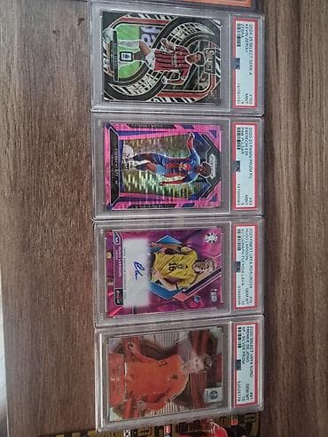 Искусство и коллекционирование: Psa 10 futball original kartlar 4x — 1