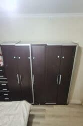 İşlənmiş, Açılan, Düz dolab, Qarderob, paltar dolabı