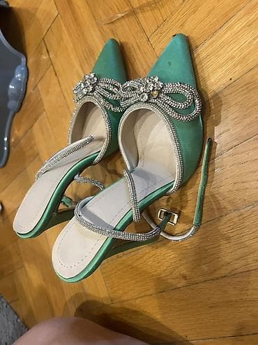 barya ayakkabı: Ölçü: 37, rəng - Yaşıl, Yeni — 2