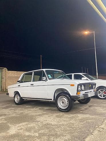 Model: VAZ 2106 “Jiquli” Kuzov: sedan, 4 qapı Rəng: ağ Nömrə nişanı