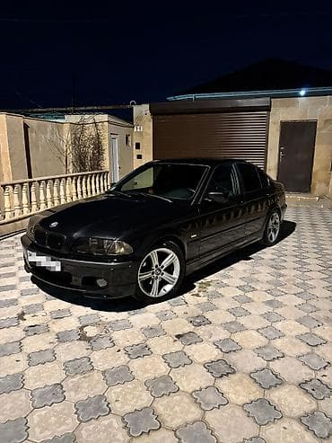 bmw e39 oturacaq: BMW 3 Series E46 sedan – qara rəng, 5 yerlik, arxa ötürücülü — 3